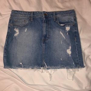 Jean skirt